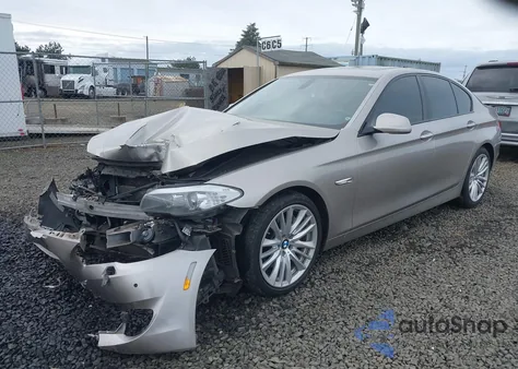 2011 BMW 5 Series 550I z USA, uszkodzony, nr VIN WBAFR9C5XBC618176